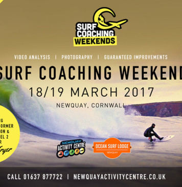 surf coaching weekend